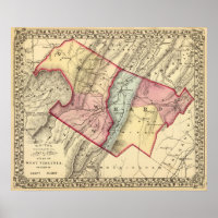 Carte de Grant, comtés de Hardy