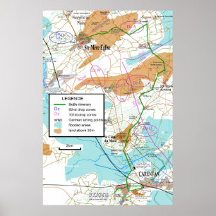 Poster Carte de la bande des Frères.
