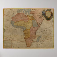 Carte de l'Afrique | 1700