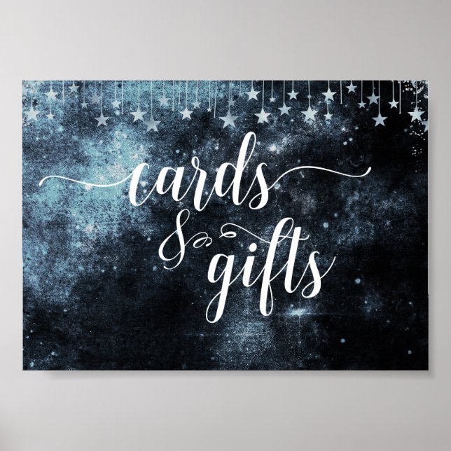 Poster Carte de mariage et cadeaux de nuit Star Struck Wa (Devant)