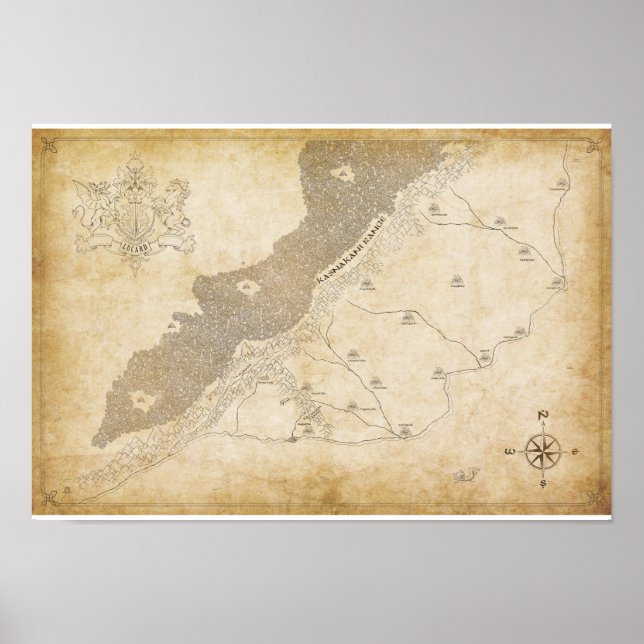 Poster Carte de Nightlord FUGUE (Devant)