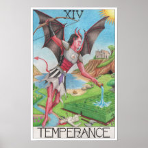 carte de tarot de Tempérance