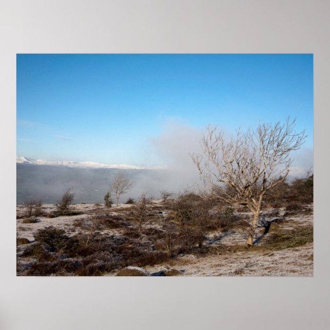 Poster Carte de vacances Scout Scar Cumbria England (Devant)