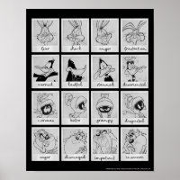 Carte d'émotion de caractères LOONEY TUNES™