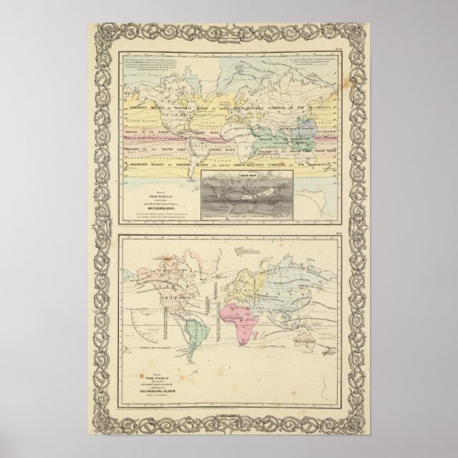 Poster Carte du monde (Devant)