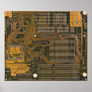 Poster carte électronique