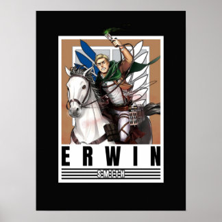 Poster Carte Erwin Smith
