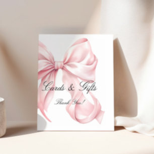 Poster Carte et Cadeaux à l'Arc Rose