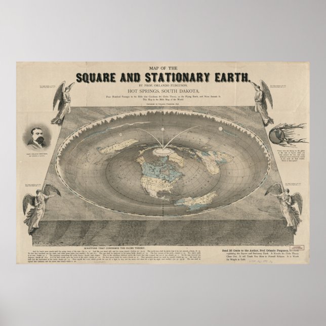 Poster Carte Ferguson (Devant)