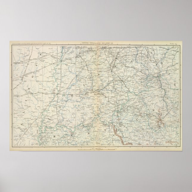 Poster Carte Gen XVI (Devant)