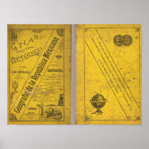 Poster Carte géographique