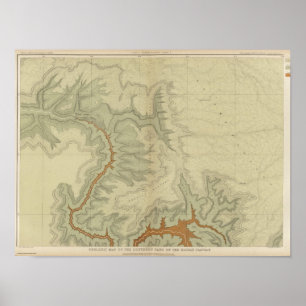 Poster Carte géologique du du sud