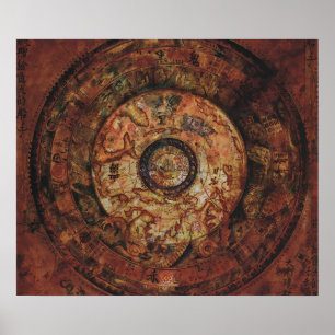 Poster Carte Jack Sparrows Sao Feng Replica Carte