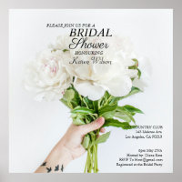 Carte magnétique d'invitation à une fête de mariag