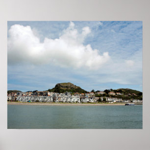 Poster Carte postale Deganwy North Wales