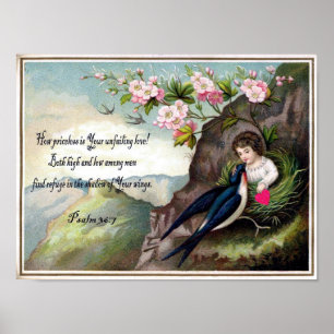 Poster Carte postale vintage Valentine