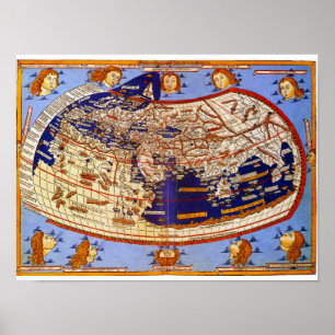Poster Carte Ptolemy