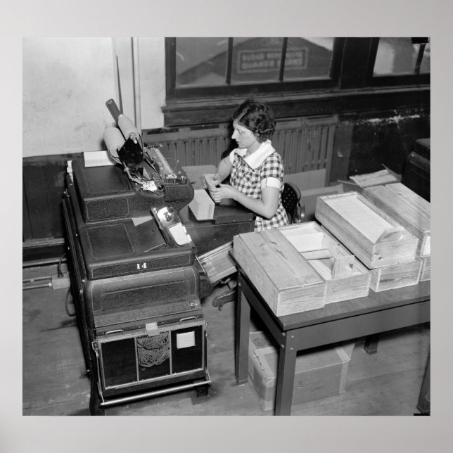 Poster Carte Shuffler : 1937 (Devant)