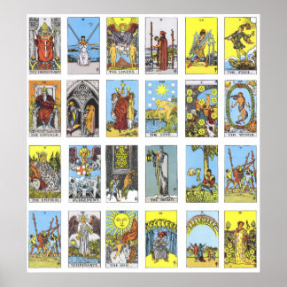 Poster Carte Tarot