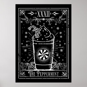 Poster Carte Tarot Latte Peppermint