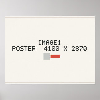 Poster carte verticale - personnalisée