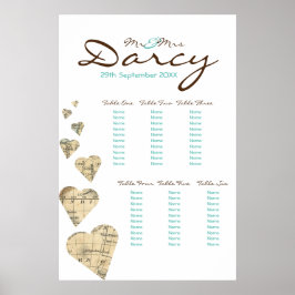 Poster Carte vintage Carrosserie