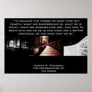 Poster Carter G Woodson-N1