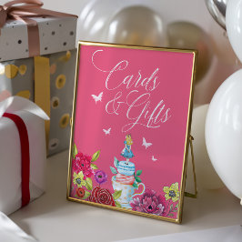 Poster Cartes Et Cadeaux Alice Au Pays Des Merveilles Flo