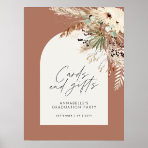 Poster Cartes et cadeaux de baby shower pas chers en pamp