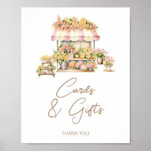 Poster Cartes et Cadeaux de Mariage Fleur d'Amour de Prin