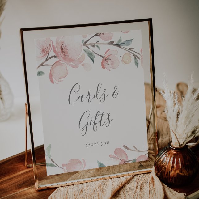 Poster Cartes et Cadeaux Fleur de Cerisier de Printemps E (Créateur téléchargé)