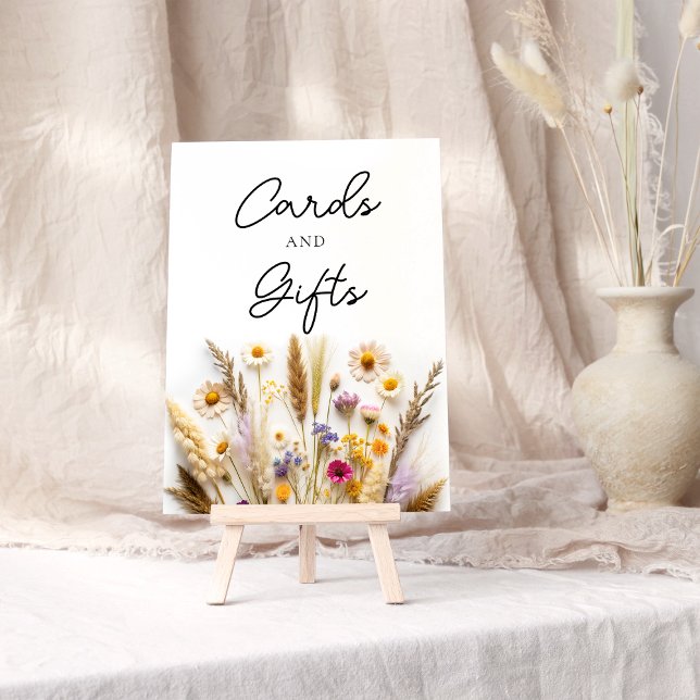 Poster Cartes et cadeaux fleurs sauvages (Créateur téléchargé)