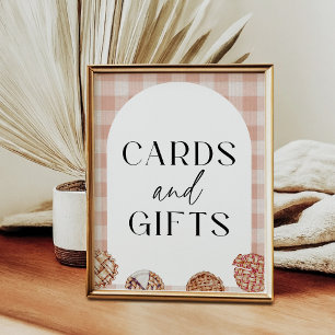 Poster Cartes et cadeaux Little Cutie Pie Baby shower Par