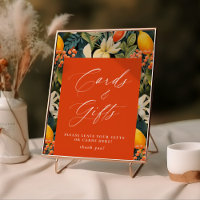 Cartes et Cadeaux Paradis Orange Tropical