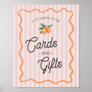 Poster Cartes et cadeaux Pink Little Cutie