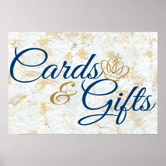 Poster "Cartes et cadeaux" Royal Prince Signal de l'événe (Devant)