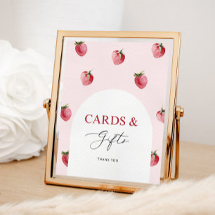 Poster Cartes et cadeaux sucrés Berry