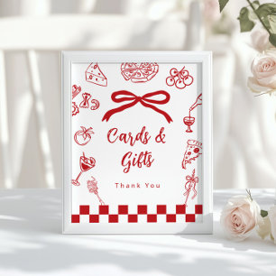 Poster Cartes et Cadeaux That's Amore thème italien