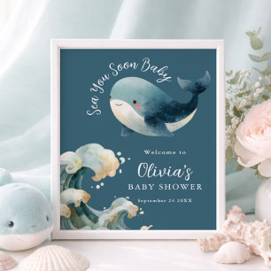 Poster Cartes et panneau de cadeaux pour Baby Shower Bale