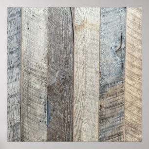 Poster Cartes patinées Bois Arrière - plan Texture