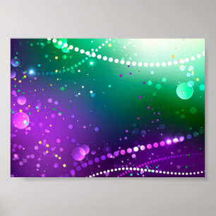 Poster Carthagène Solive Purple