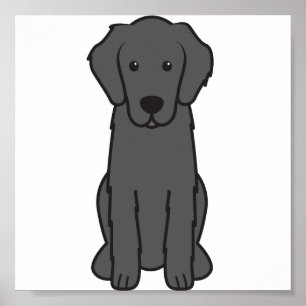 Poster Cartographie de chien de l'appareil de récupératio