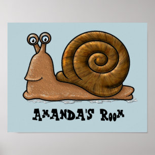 Poster Cartographie d'escargot