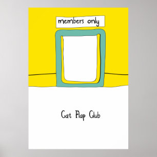 Poster Cartographie du club Flap Chat