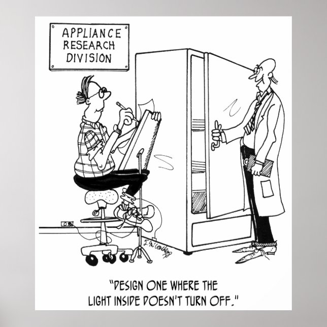 Poster Carton de réfrigérateur 4876 (Devant)