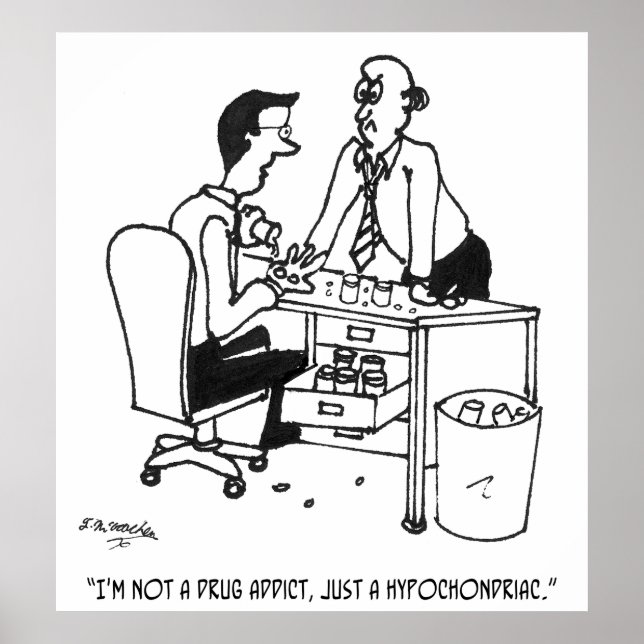Poster Carton Hypochondriaque 3104 (Devant)