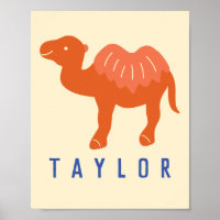 Carton personnalisé Bactrian 2 Humps Camel