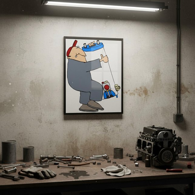 Poster Cartoon (Créateur téléchargé)