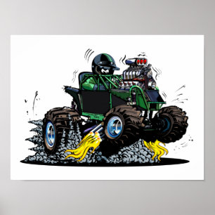 Poster Cartoon buggy