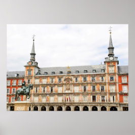 Poster Casa de la Panaderia, Plaza Mayor, Madrid